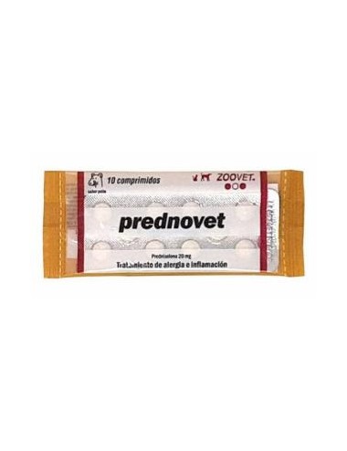 PREDNOVET X 10 COMPRIMIDOS (SABOR POLLO)