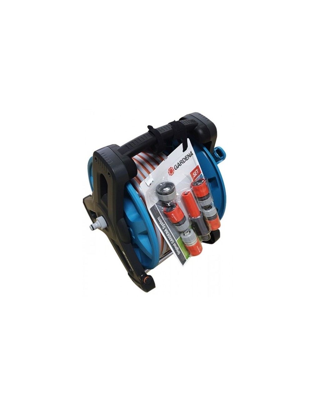 SOPORTE CON MANGUERA X 20 M CON ACCESORIOS -GARDENA- REF. 8009-20