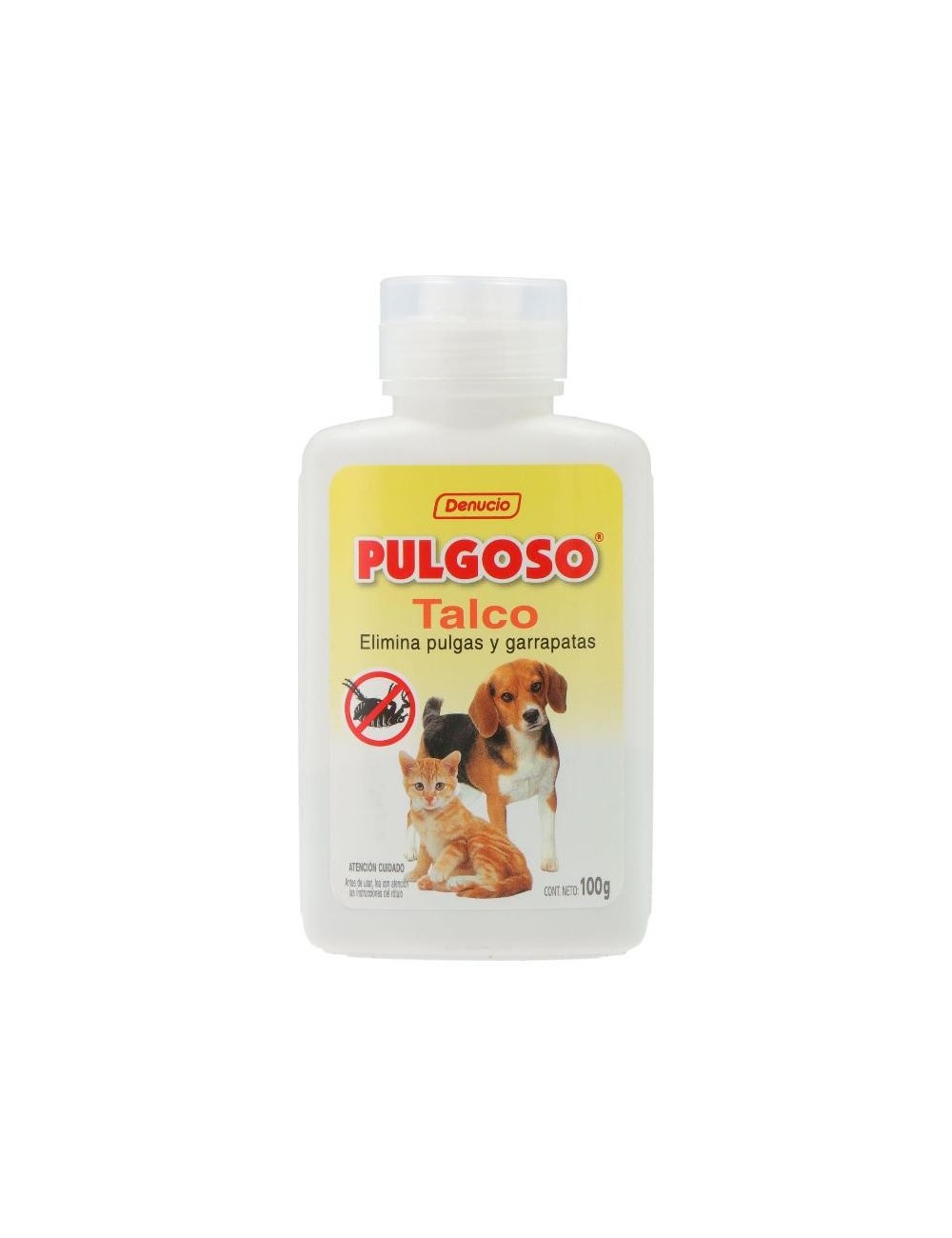 TALCO PULGOSO (PERROS Y GATOS) X 100 GRAMOS REF.2302***