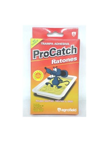 TRAMPA PARA LAUCHAS -PROCATCH- R-104 PLASTICO X 2 UNID14X9.5 CM