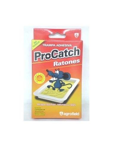 TRAMPA PARA LAUCHAS -PROCATCH- R-104 PLASTICO X 2 UNID14X9.5 CM
