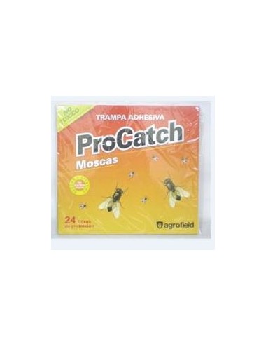TRAMPA PARA MOSCAS -PROCATCH- F-101 CARTON X 1 UNID 22.5X25 CM