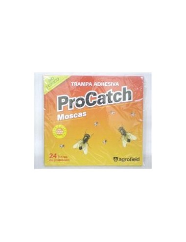 TRAMPA PARA MOSCAS -PROCATCH- F-101 CARTON X 5 UNID 22.5X25 CM
