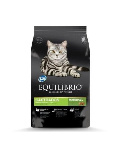 BALANCEADO EQUILIBRIO GATO ADULTO CASTRADO BOLA DE PELO (1-7AÑOS) 1,5KG