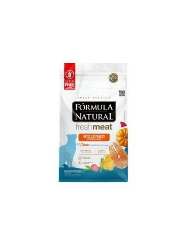 BALANCEADO FÓRMULA NATURAL FM GATOS CASTRADOS 1KG.