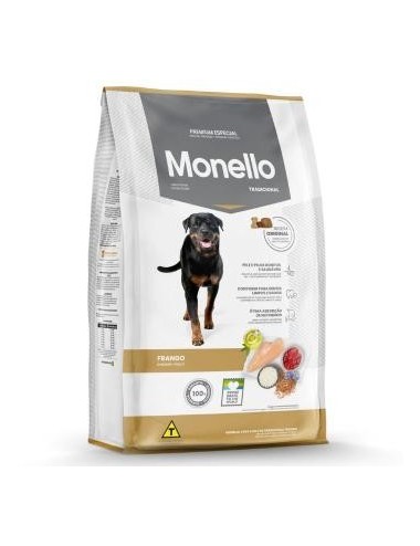 BALANCEADO MONELLO PERRO ADULTO TRADICIONAL POLLO 1 KG