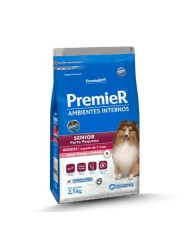 BALANCEADO PREMIER PERROS SENIOR +7 POLLO Y SALMON X 2.5KG