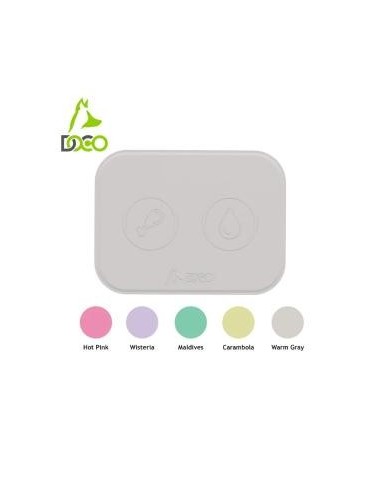 ALFOMBRA DE SILICONA -DOCO- PARA PERRO Y GATO VERDE REF FM-2366