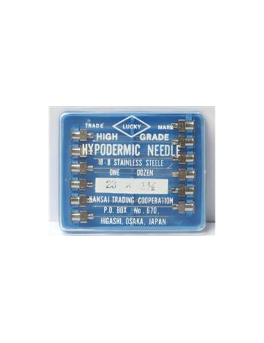 AGUJA METALICA (23 X 1 1/2) -CONDOR- X 12 UNIDADES ***