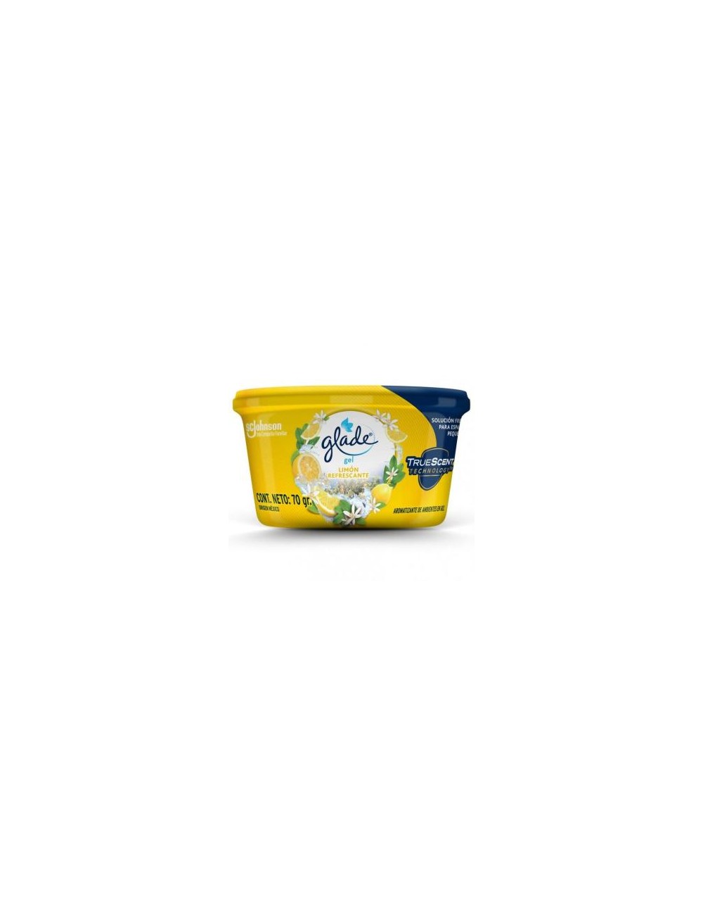 AROMATIZANTE GLADE MINIGEL LIMON X 70 GRS