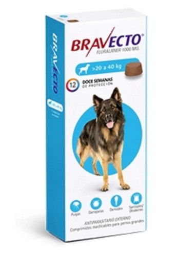BRAVECTO - PERROS 20 - 40KG