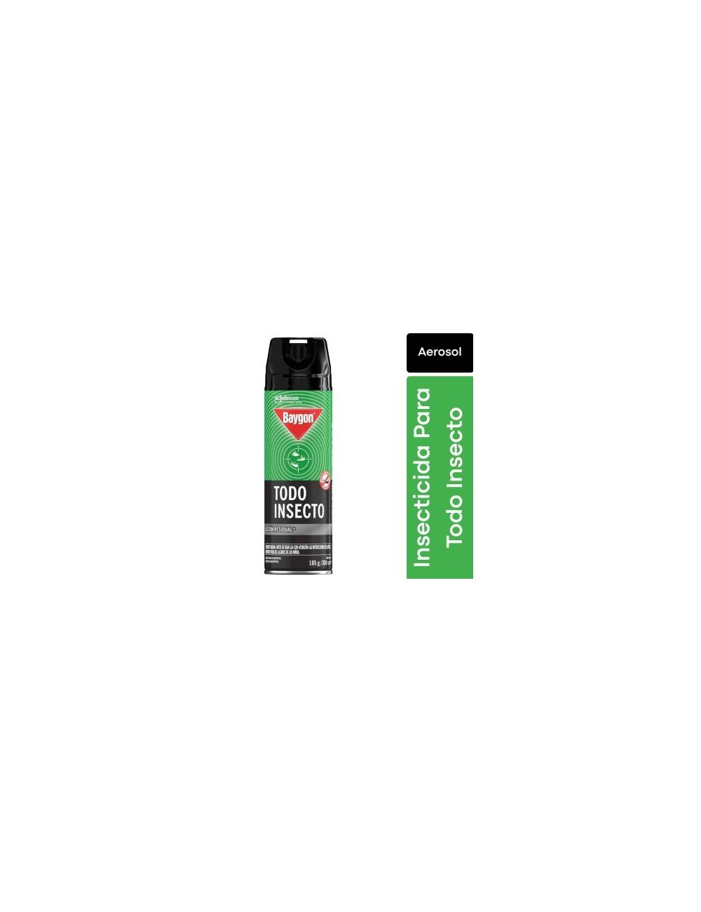 BAYGON NEGRO MATATODO AEROSOL X 300 C.C.