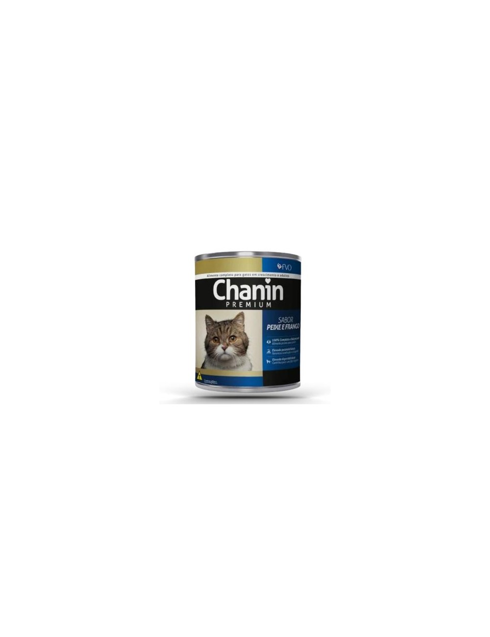 CHANIN PREMIUM LATA GATO ADULTO SABOR PESCADO 280 GRS.