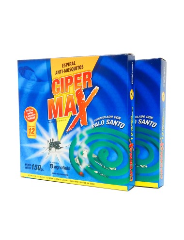 CIPERMAX ESPIRALES X 12 UNIDADES***
