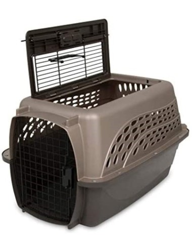 CAJA TRANS. VARI KENNEL DE DOS PUERTAS (24") 7KG REF. 21232