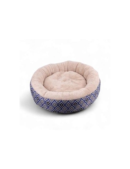 CAMA REDONDA -PAWISE- AZUL M PARA PERRO REF.: 12336
