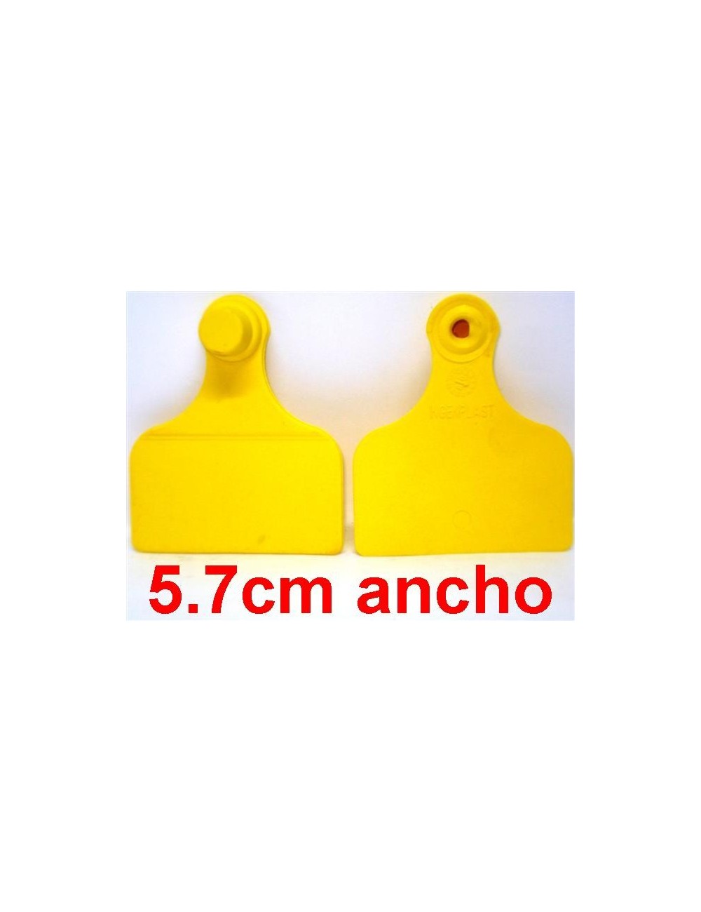 CARAVANA MEDIANA AMARILLA -INGENPLAST- X UNIDAD