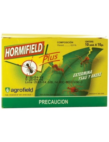 CEBO HORMIFIELD PLUS DE 10 SOBRES X 10 GRAMOS
