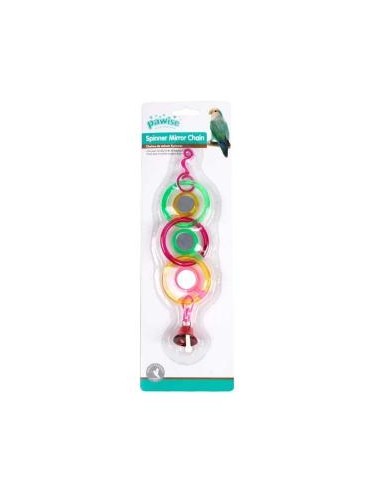 JUGUETE PARA PAJAROS -PAWISE- ANILLOS CON CAMPANA REF.: 49567