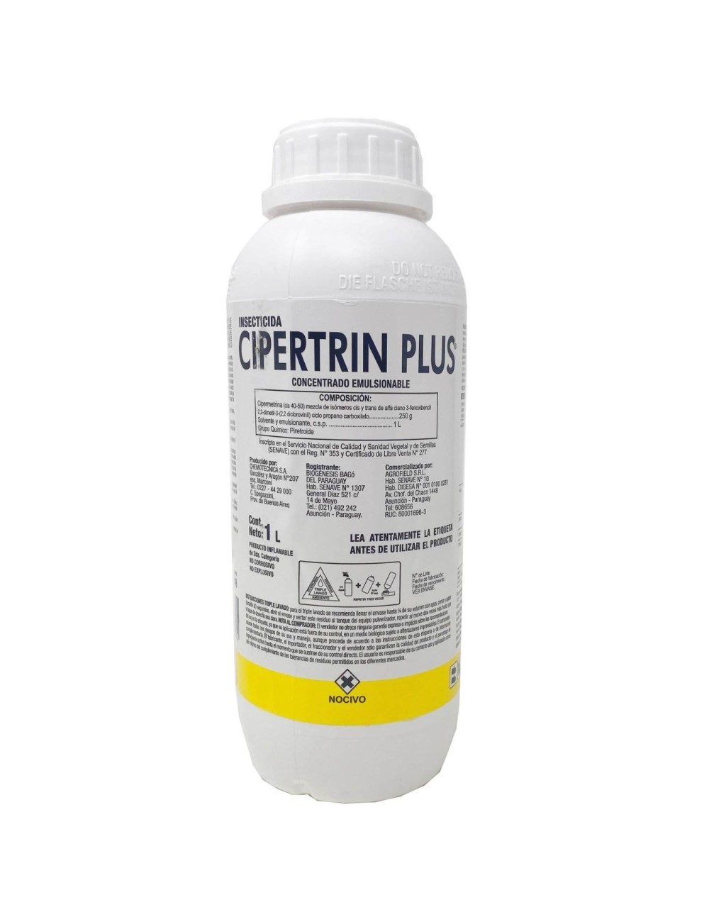 CIPERTRIN PLUS X 1 LITRO