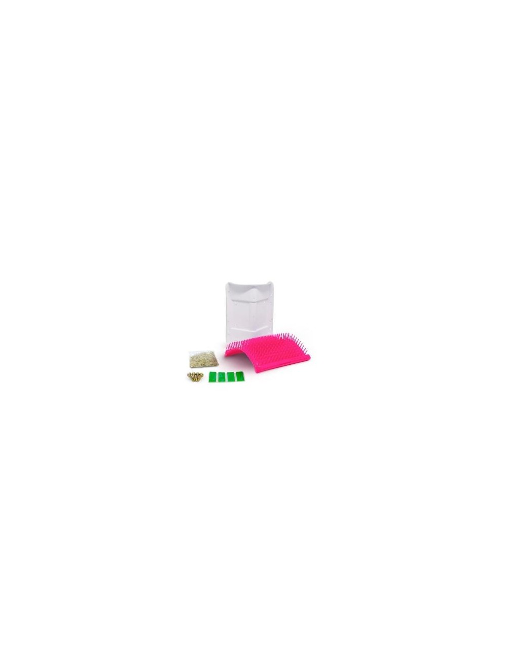 MASAJEADOR PARA GATO -TRUQYS PETS- ROSADO CON CATNIP REF.: 2040RS