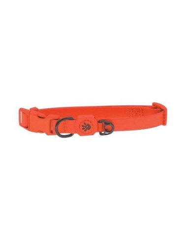 COLLAR DE GOMA DOCO JELLY BEAN -NARANJA- L REF DWW002