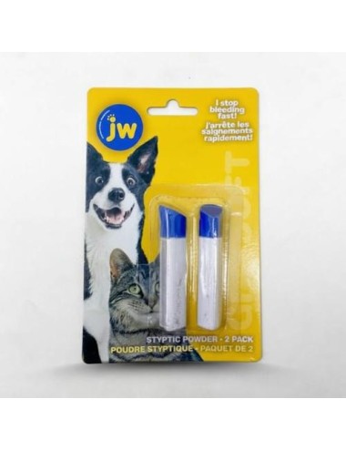 POLVO ESTÍPTICO JW GRIPSOFT - PAQUETE DE 2 PARA MASCOTAS REF. 65054