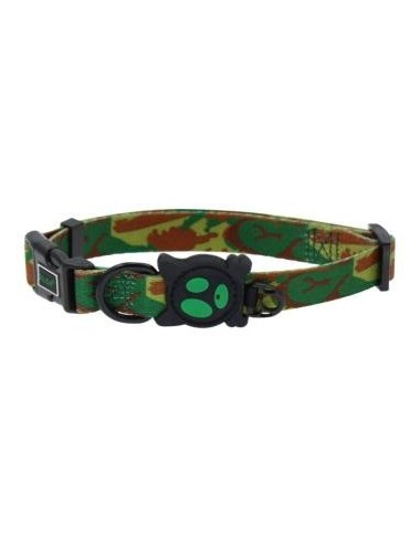 COLLAR DE NYLON DOCO -ESTAMPADO MILITAR- L REF DCL002