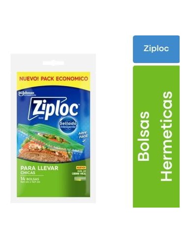 ZIPLOC BOLSA SANDWICH X14