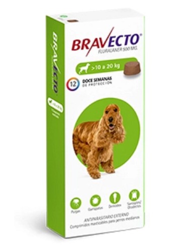 BRAVECTO - PERROS 10 - 20KG