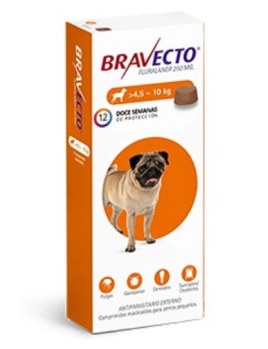 BRAVECTO - PERROS 4,5 - 10KG