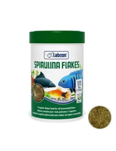 LABCON GOLD SPIRULINA FLAKES X 50 GRAMOS