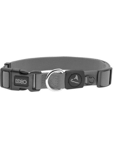 COLLAR DE NYLON DOCO SIGNATURE -GRIS- XS REF DCSN002