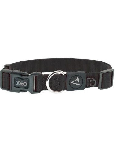 COLLAR DE NYLON DOCO SIGNATURE -NEGRO- XS REF DCSN002