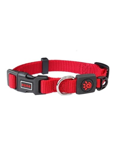 COLLAR DE NYLON DOCO SIGNATURE -ROJO- L REF DCSN002