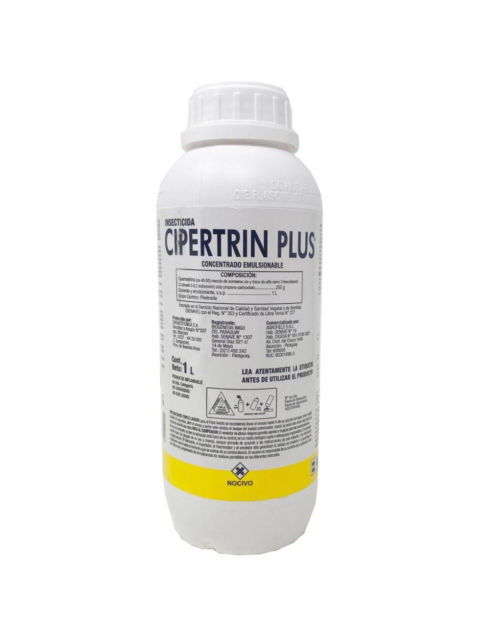CIPERTRIN PLUS X 1 LITRO
