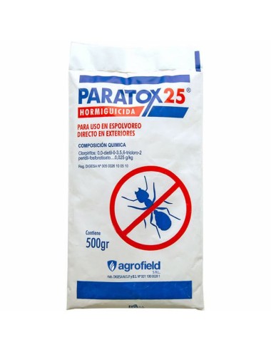 PARATOX 25 BOLSITA X 500 GRAMOS