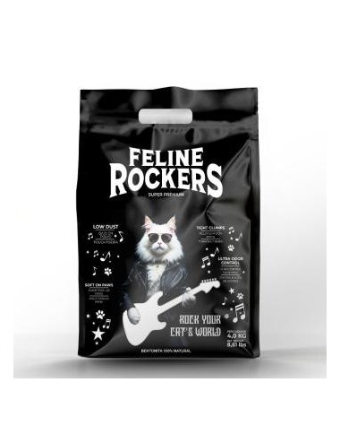ARENA FELINE ROCKERS NEUTRO X 4KG