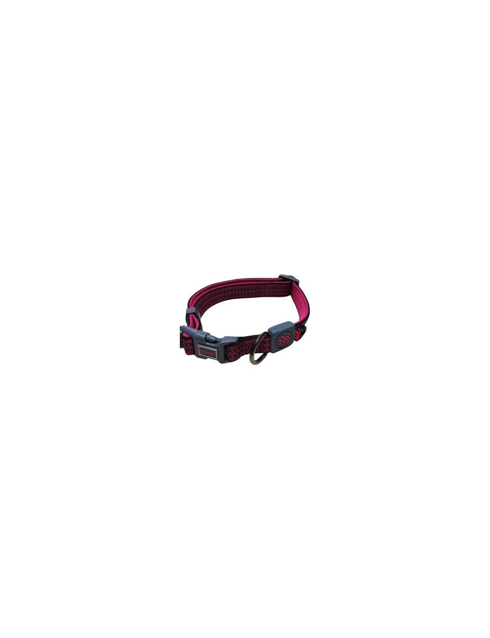 COLLAR DE NYLON DOCO VARIO REFLECTIVO -ROSADO- M REF DCV002
