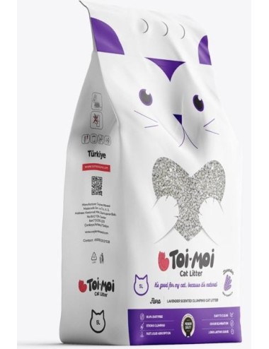 ARENA FLORA -TOI MOI- LAVENDER CLUMPING CAT LITTER X 5 LITROS