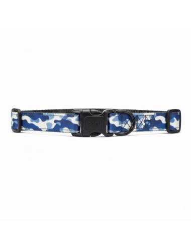 COLLAR DE NYLON DOCO -ESTAMPADO MILITAR AZUL- S REF DCL002