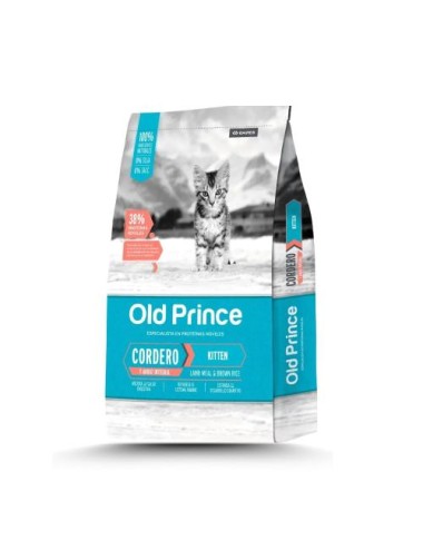 OLD PRINCE KITTEN CORDERO Y ARROZ X 3 KG
