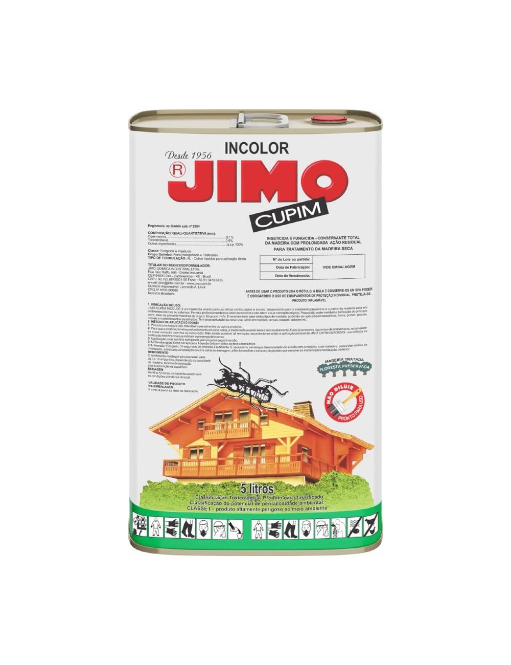 JIMO CUPIM (INCOLORO) LIQUIDO X 5 LITROS