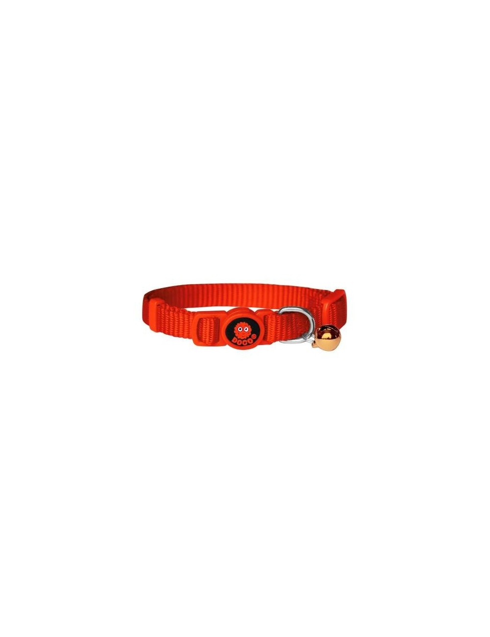 COLLAR DE NYLON P/ GATO DOCO -FURBALL NARANJA- REF DCAT001