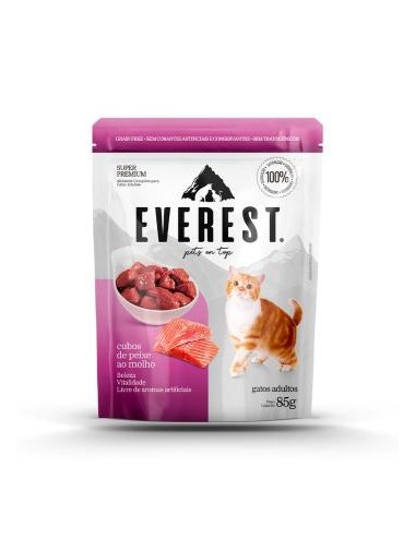 PATE EVEREST GATO ADULTO PESCADO 85G
