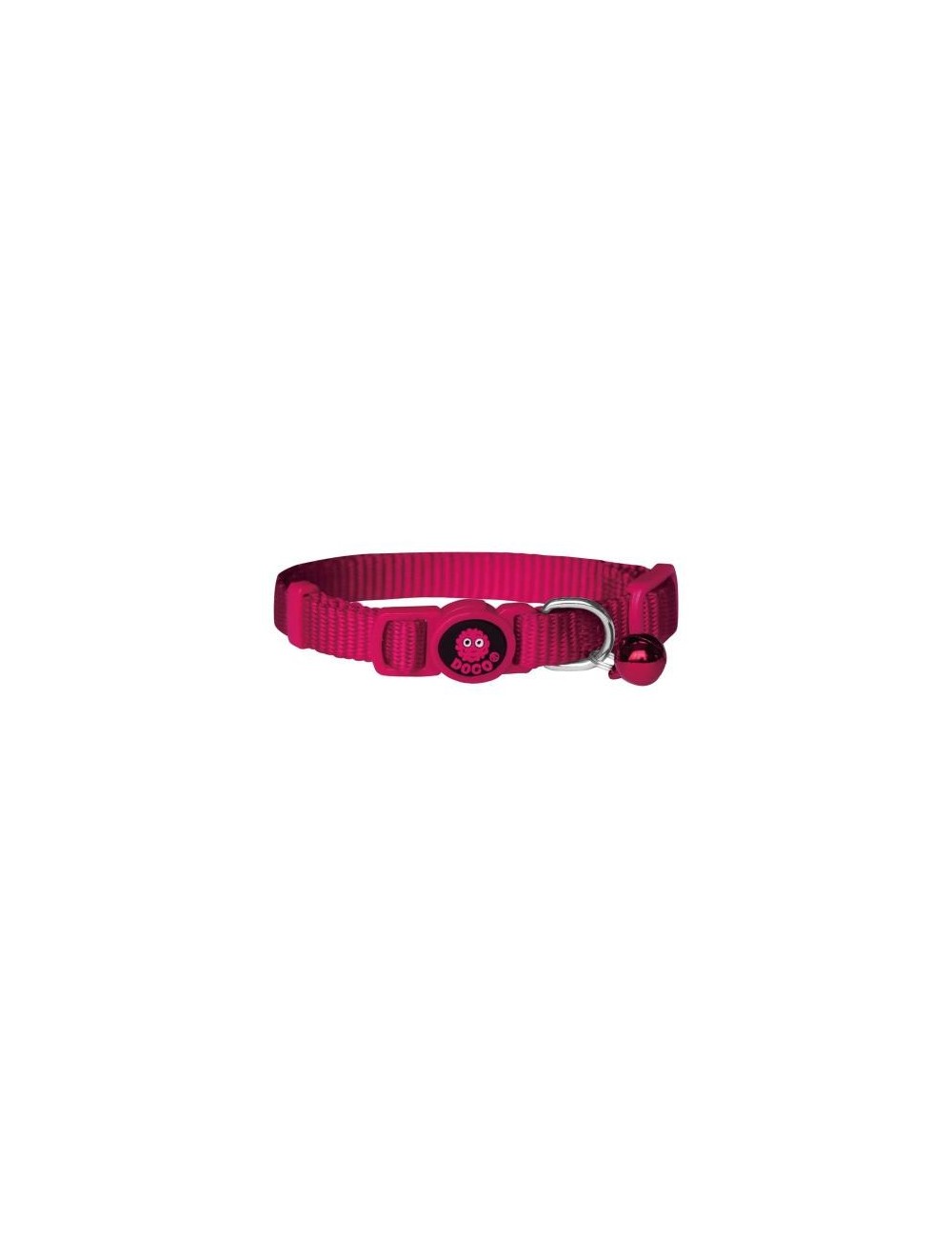 COLLAR DE NYLON P/ GATO DOCO -FURBALL ROSADO- REF DCAT001