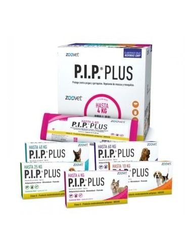 P.I.P. PLUS PERROS HASTA 60 KILOS X 1 PIPETA (UNIDAD)
