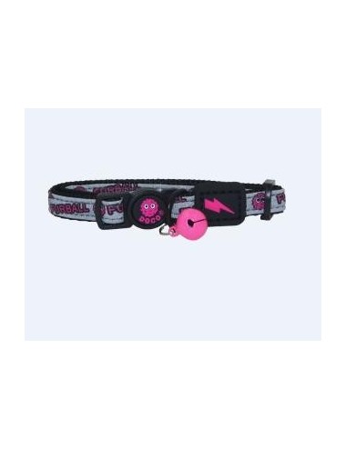 COLLAR DE NYLON P/ GATO DOCO REFLECTIVO -ROSA- REF DCAT011