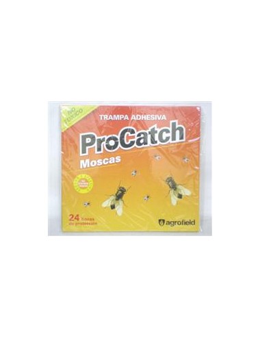 TRAMPA PARA MOSCAS -PROCATCH- F-101 CARTON X 5 UNID 22.5X25 CM