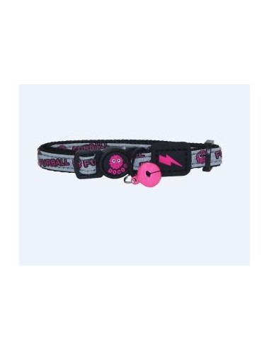 COLLAR DE NYLON P/ GATO DOCO REFLECTIVO -ROSA- REF DCAT011